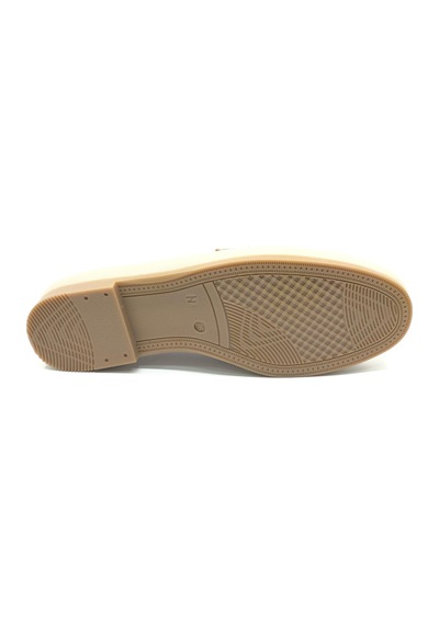 Ayakdaş 3727 Kadın Loafer Deri Babet Ayakkabı Nut