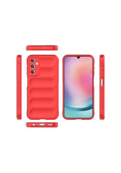 Samsung Galaxy Uyumlu A25 Kılıf Optimum Lens Çerçeveli Silikon Kapak