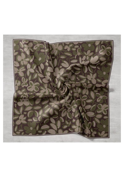 Silk Home Twill İpek Eşarp 11494-08 Koyu Mor