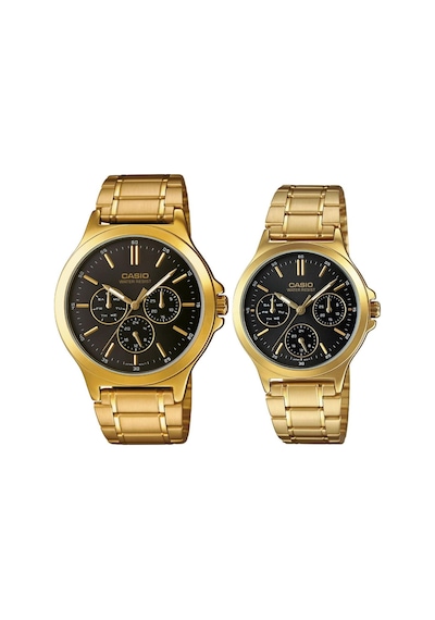 Casio Mtp-ltp-v300g-1audf Çift Kol Saati Kadın-erkek Metalik