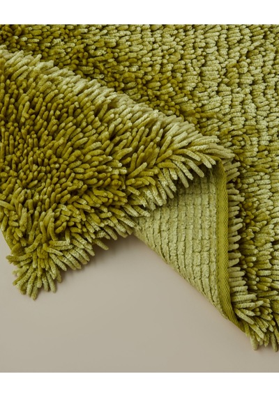 English Home Silky Shine Kaydırmaz Taban Banyo Paspası 50x80 Cm Yeşil Yeşil