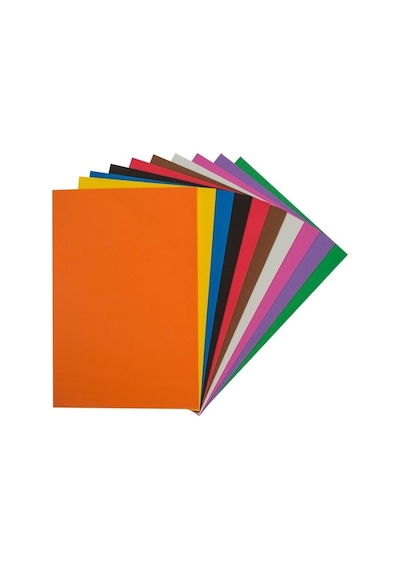 Kraf Kids Eva 20X30 2 Mm Karışık Renk 10 Lu Kk05