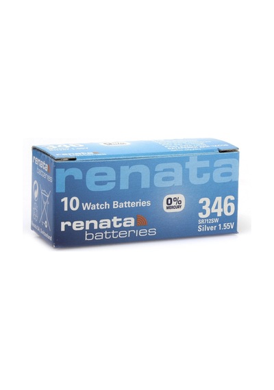 Renata 346 Sr712sw 1.55v Alkalin Saat Pili 10 Adet Tdrtr