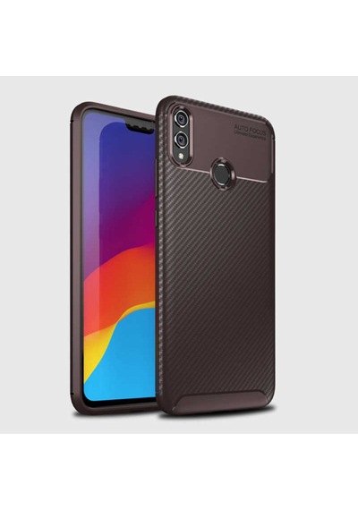 Huawei Honor 8X Kilif Karbon Silikon Case 389460282