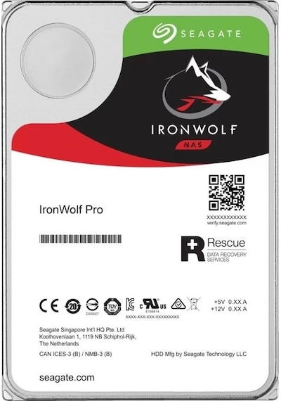Seagate ST12000VN0008-2JH101 12 TB Ironwolf 3.5" Nas Dsk 7200 Rpm Harddisk