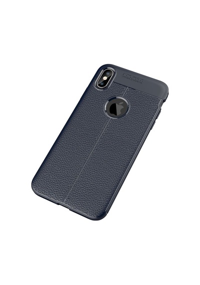 Apple iPhone  Uyumlu,  Xs Max Kılıf Auto Focus Kapak - Lacivert