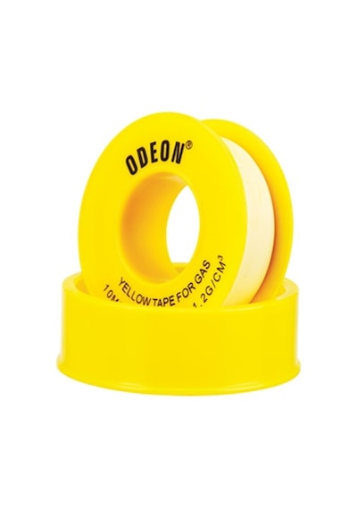 Odeon Doğalgaz Teflon Bant 10 Mt 0,1 X 12 Mm 10 Adet