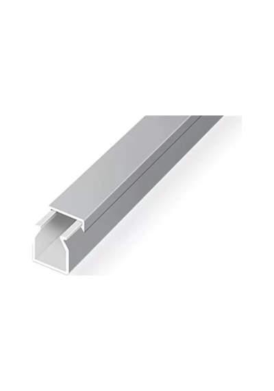 Mutlusan 12x12 Yapışkanlı Koyu Ceviz Sidem Kablo Kanalı