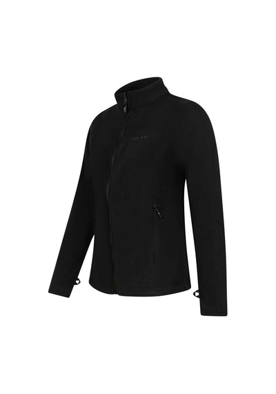 2as Cara Kadın Tam Fermuarlı İnce Polar Sweatshırt Lila