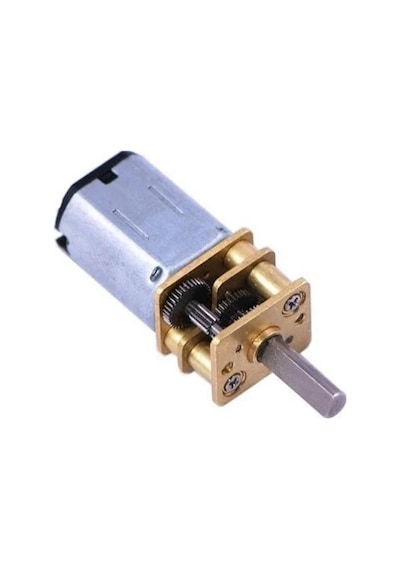 6v 12mm 100 Rpm Redüktörlü Mikro Dc Motor