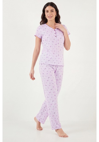 Lela Bayan Pijama Takımı 65770755 Lila LİLA