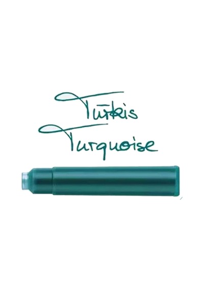 Faber Castell Dolma Kalem Kartuşu Turkuaz 6lı 5050185509