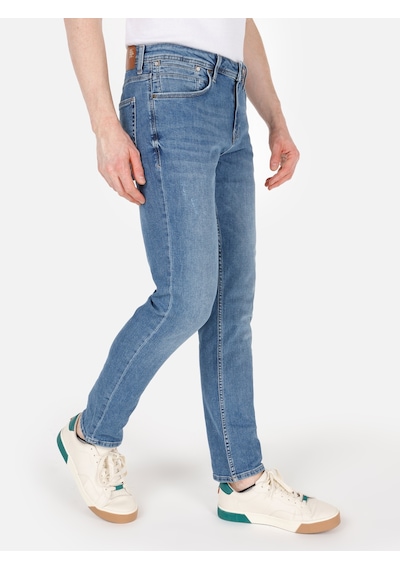 Colin's Colins 044 Karl Düz Fit Düşük Bel Düz Paça Jean Denım Erkek Pantolon Denim