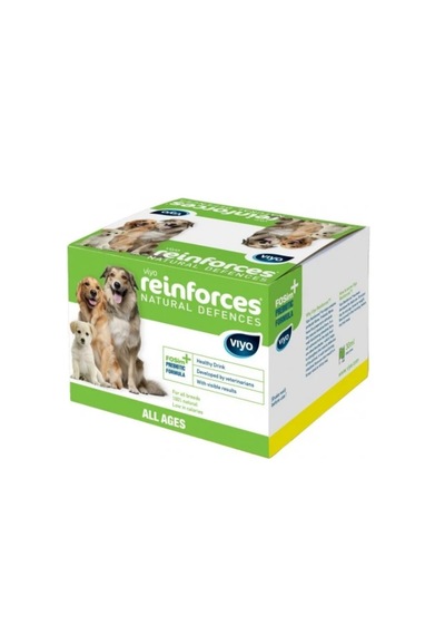 Viyo Reinforces Köpek 7 Şase Köpek Prebiyotik İçecek, Bağırsak Florası Düzenleyici, İştah, Sindirim & Bağışıklık Güçlendirici Sıvı Takviye