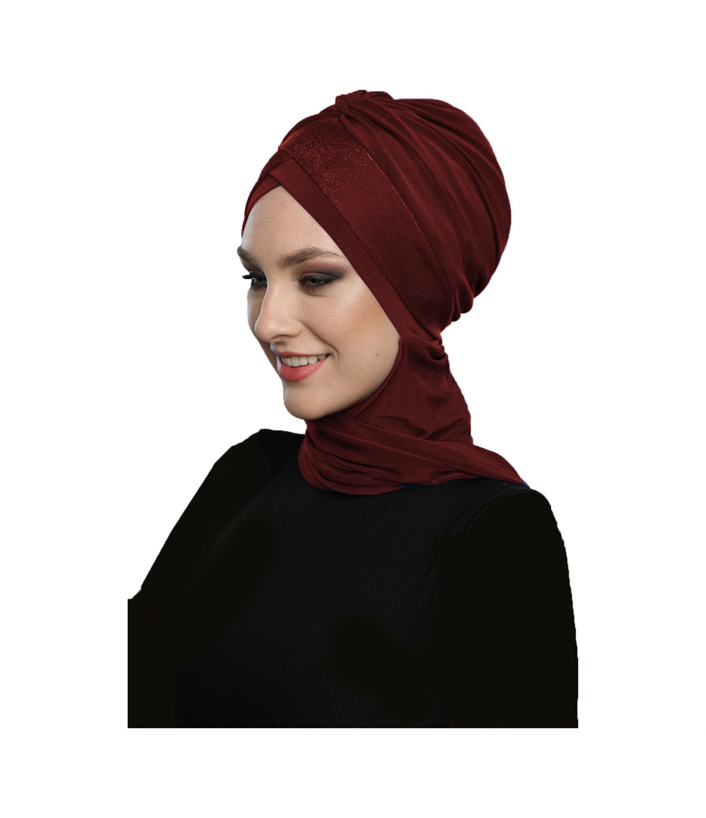 Elysianfidan Çapraz Pike Atkılı Astarlı Bordo Hazır Türban Tesettür Bone Bordo Elysianfidan Çapraz Pike Atkılı Astarlı Bordo Hazır Türban Tesettür Bone Bordo