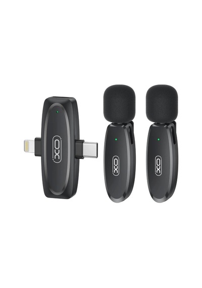 Mkf10 2'si 1 Arada Type-c Ve Lightning Kablosuz Mikrofon