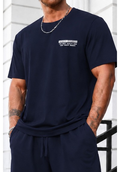 Cool Tarz Erkek Oversize Basic Tişört Şort Takımı %100 Pamuk Yazlık Rahat Günlük İkili Takım Lacivert Lacivert Cool Tarz Erkek Oversize Basic Tişört Şort Takımı %100 Pamuk Yazlık Rahat Günlük İkili Takım Lacivert Lacivert