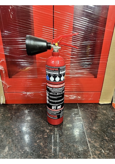 2 Kg Co/2 Karbondioksitli Söndürme Cihazı Dört Yıl