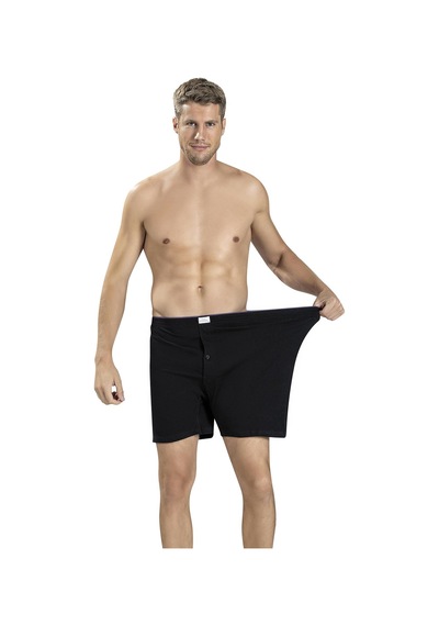 Jiber Erkek Pamuklu Büyük Beden Karışık Renkli Boxer 183 - 9 Adet 001
