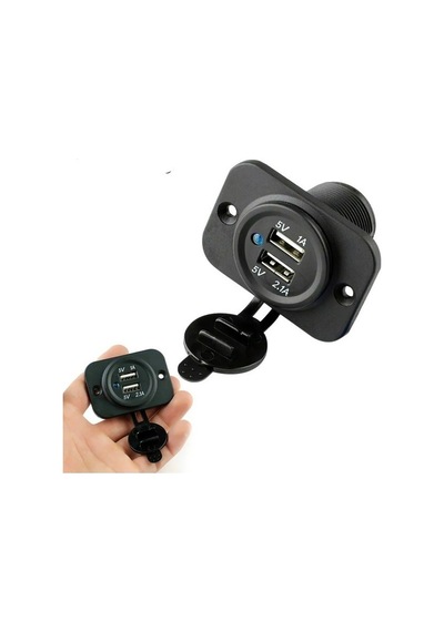Araç - Motosiklet - Tekne - Kamyon Marin Usb Soketi 12V 24V