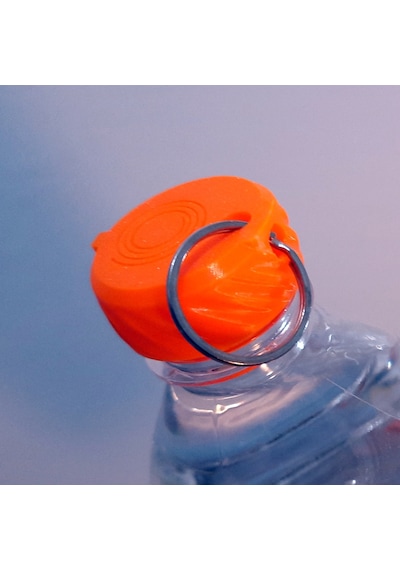 Mizaku Ultra Kompakt Bidet 0.5 Litre Su Şişeleri Için Taşınabilir Taharet Musluğu Tuvalet Duşu Turuncu