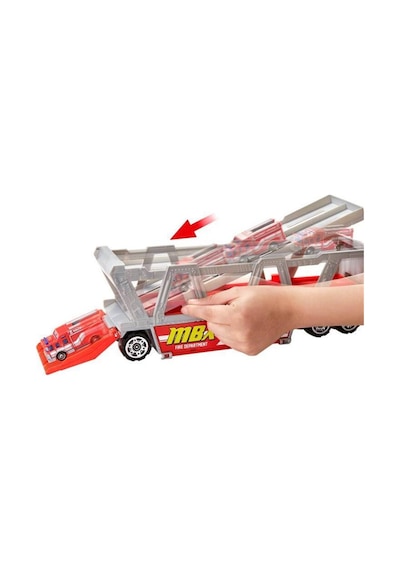 Matchbox Taşıyıcı İtfaiye Aracı İtfaiye Araç ve 8 Aksesuar. Gwm23