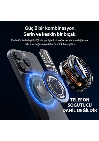 Memo Vc01 Manyetik Metal Halka - Memo Telefon Soğutucu Manyetik Tüm Modeller