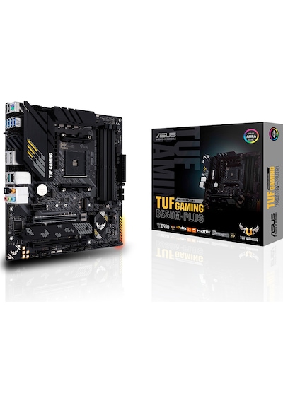 Asus TUF Gaming B550M-Plus AMD B550 4800 MHz (OC) DDR4 Soket AM4 mATX Anakart