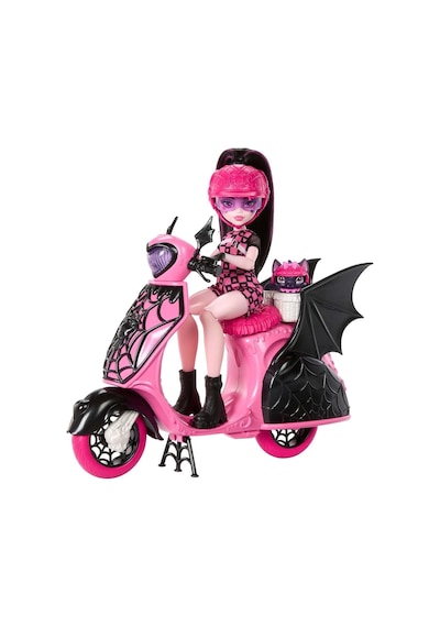 Jdr61 Monster High Vamptastic Scooter Draculaura Standart