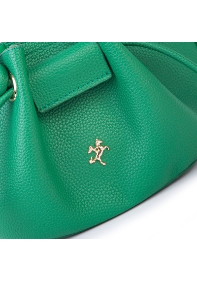 Nas Bag Kadın Mini Büzgülü Şık Çapraz Çanta Yeşil Yesil