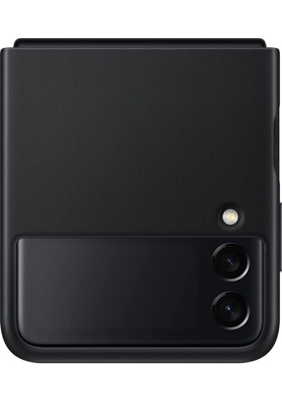 Samsung Uyumlu Galaxy Z Flip3 5G Deri Kilif Hakiki Deri Lether Cover Ef- 396479271