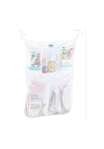 BabyJem Yatak Başı Organizer 555 Beyaz