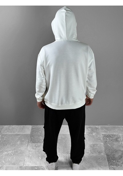 Cocopelli U C I Plik Beyaz Thomas Hoodie Coc1825 Beyaz