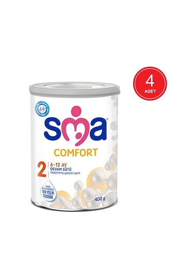 Sma Comfort 2 Devam Sütü 6-12 Ay 4 x 400 G