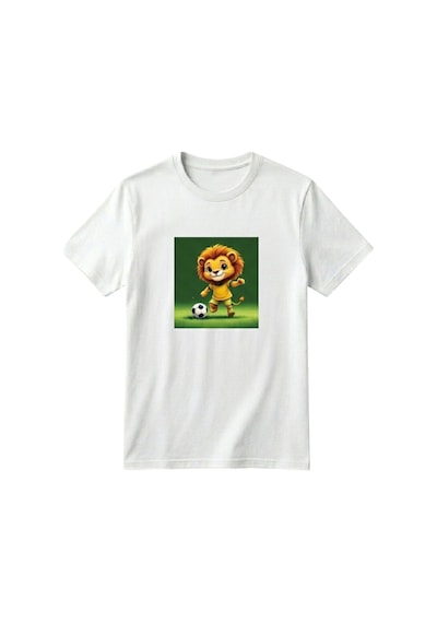 Erdem Kıds Unisex Kız Erkek Çocuk Baskılı Bisiklet Yaka Kısa Kollu Pamuklu Günlük T-shirt Soccer Playıng Lıon Beyaz Soccer Playıng Lıon Beyaz Erdem Kıds Unisex Kız Erkek Çocuk Baskılı Bisiklet Yaka Kısa Kollu Pamuklu Günlük T-shirt Soccer Playıng Lıon Beyaz Soccer Playıng Lıon Beyaz