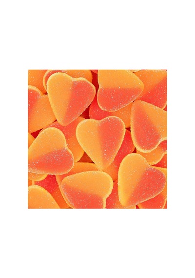 Şeftali Kalp 1000 Gr. Yumuşak Şeker