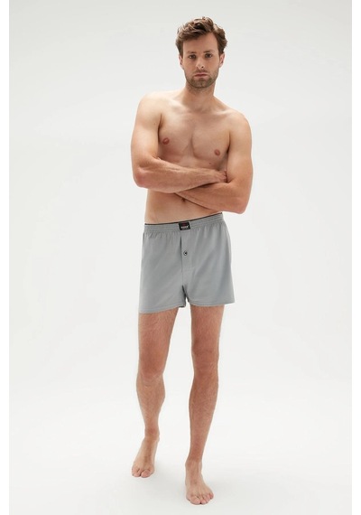Erdem Erkek Penye Düz Renk Boxer 1400 - 6 Adet 001
