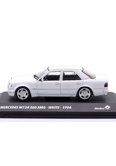 1:43 Ölçek Solido 1994 Mercedes Benz W124 E60 Amg Diecast Metal Minyatür Model Araba 10cm