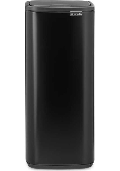 Brabantia Bo Matt Black Dokunmatik Çöp Kutusu 30lt Siyah