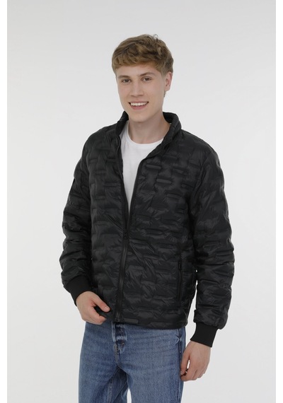 Lumberjack M-Amott Coat 2Pr Siyah Erkek Mont 000000000100002589 Siyah