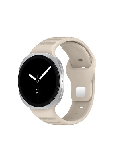 Ayrex Galaxy Watch 8 40mm/44mm Ve Watch 8 Classic 46mm İle Uyumlu Konforlu Ve Yumuşak Rugged Silikon Kordon