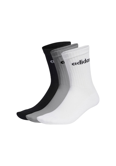 Adidas C Lın Crew 3p Mgrey Grı Unisex Çorap Gri