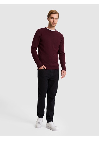 Cacharel Erkek Bordo Kazak /triko 50257379-vr014 Kırmızı