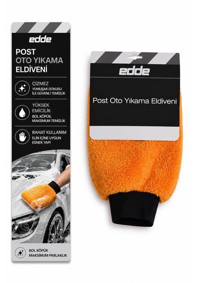 Edde Araba Araç Oto Mikrofiber Oto Yıkama Eldiveni Yıkama Eldiven Post Oto Detailing