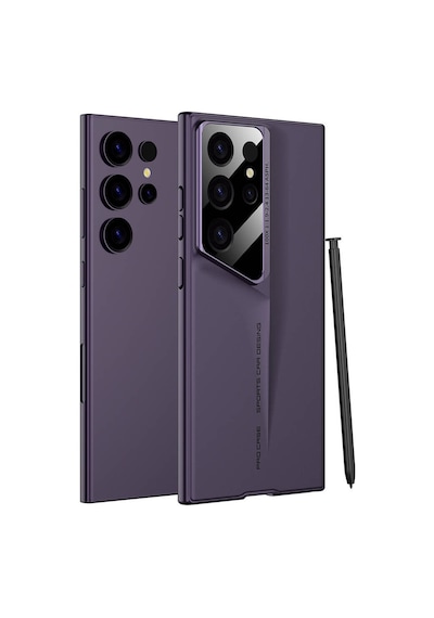 Galaxy Uyumlu S24 Ultra Kılıf Ultra İnce Kameralı Korumalı Sert Rubber Procase Kılıf
