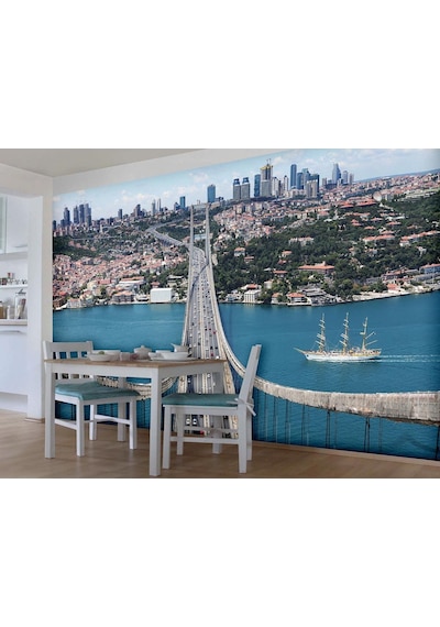 İstanbul Boğaz Köprü Manzarası Duvar Kağıdı