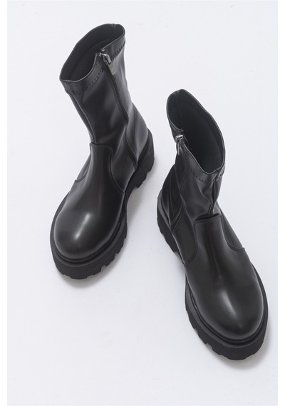 Luvishoes Rush Siyah Kadın Bot Siyah