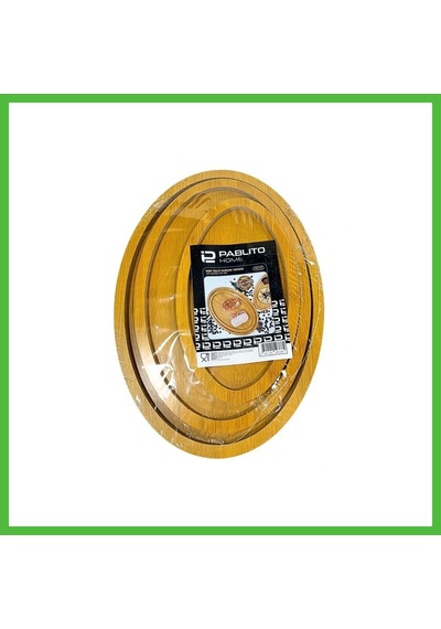Vaveni 3'li Oval Tepsi Arz