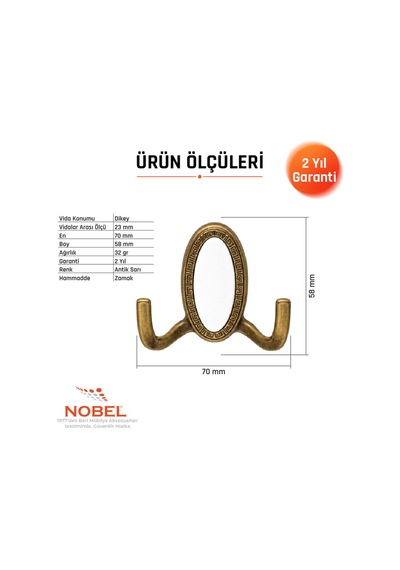 Seçi L Askı, Metal Vestiyer Askısı, Gr, Dolap Ve Duvar Askılığı, Anti K Sari Vidalı