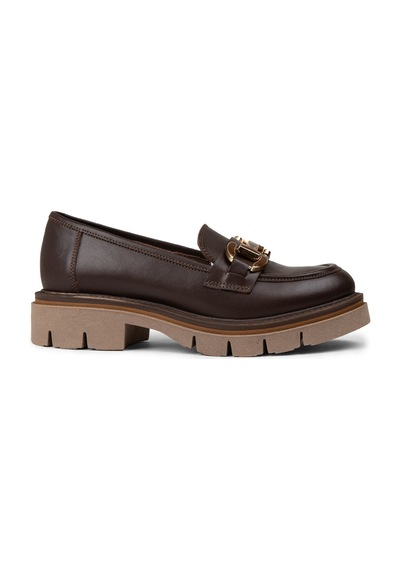 Deery Kadın Kahverengi Hakiki Deri Loafer Ayakkabı - F2313zkhve01 Kahverengi